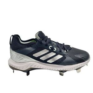 Adidas Pure Hustle Metal Softball Cleats‎ Womens Black EG5634 Size 6.5